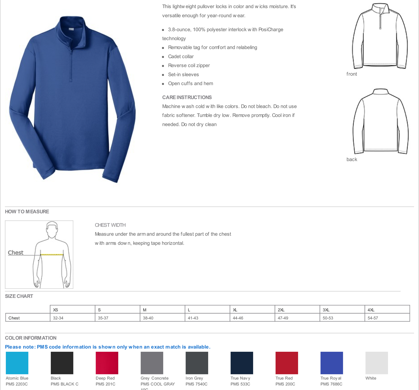 Sport-Tek® PosiCharge® Competitor™ 1/4-Zip Pullover-ST357