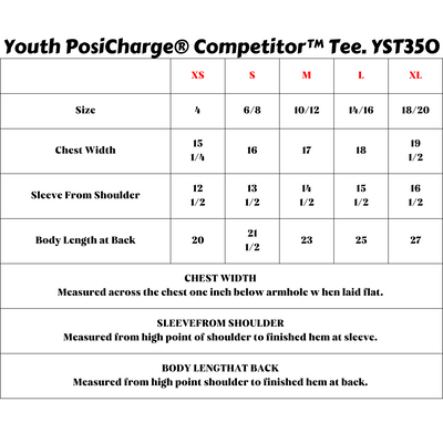 Sport-Tek® Youth PosiCharge® Competitor™ Tee-YST350