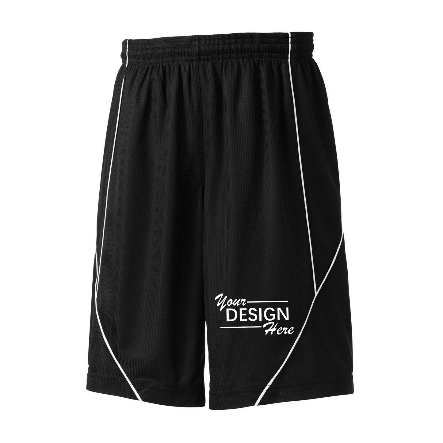 Sport-Tek® Youth PosiCharge® Mesh Reversible Spliced Short-YT565