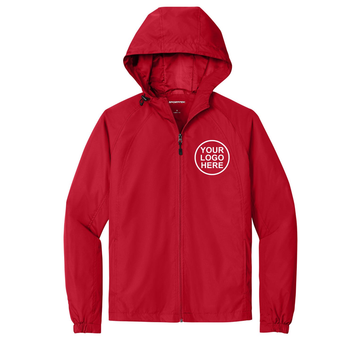 Sport-Tek® Hooded Raglan Jacket-JST73