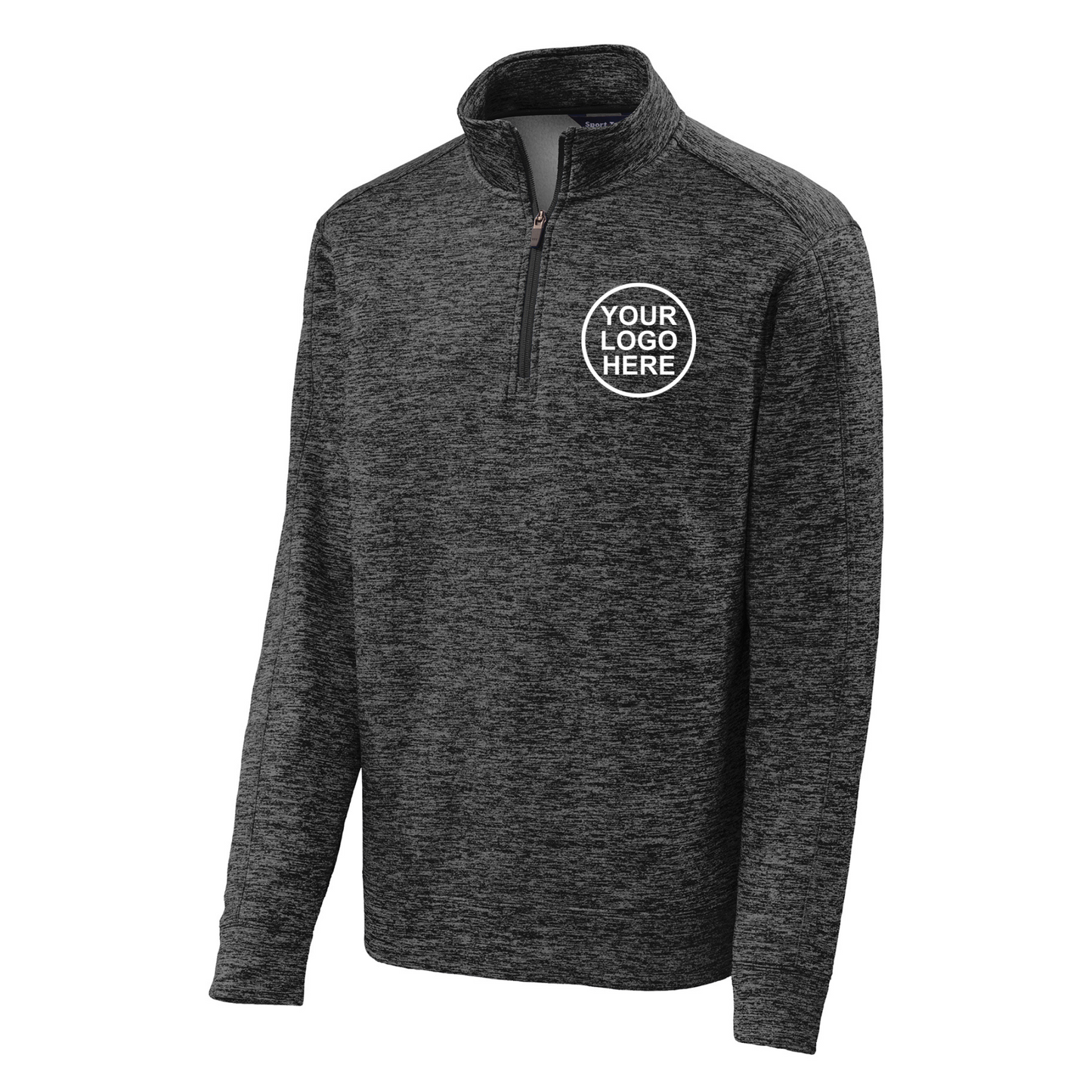 Sport-Tek® PosiCharge® Electric Heather Fleece 1/4-Zip Pullover-ST226