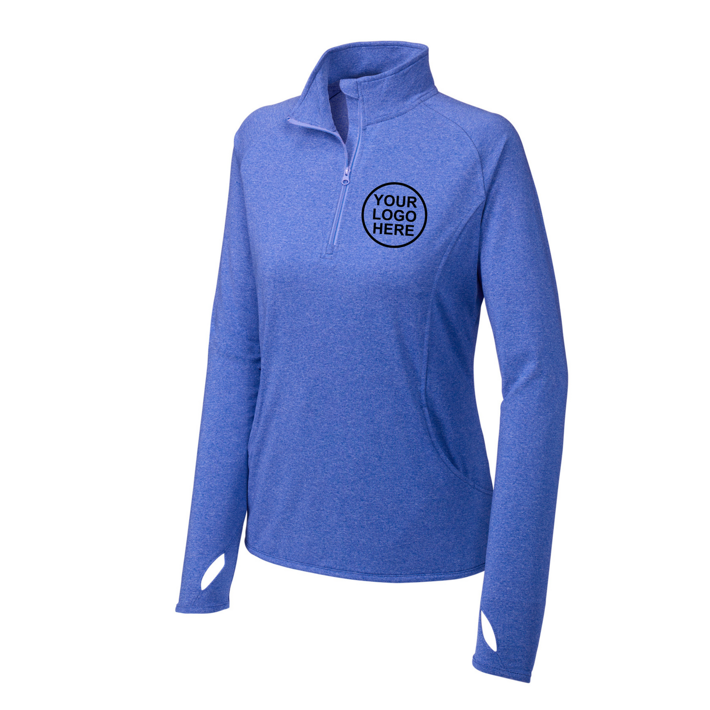 Sport-Tek® Ladies Sport-Wick® Stretch 1/4-Zip Pullover-LST850