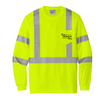 CornerStone® ANSI 107 Class 3 Mesh Long Sleeve Tee-CS203