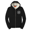 CornerStone® Heavyweight Sherpa-Lined Hooded Fleece Jacket-CS625