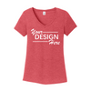 District ® Women’s Perfect Tri ® V-Neck Tee-DM1350L