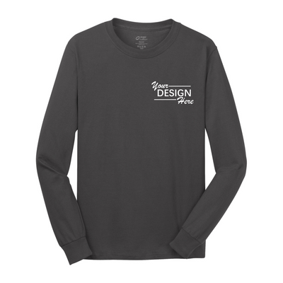 Port & Company Long Sleeve Core Cotton Tee-PC54LS