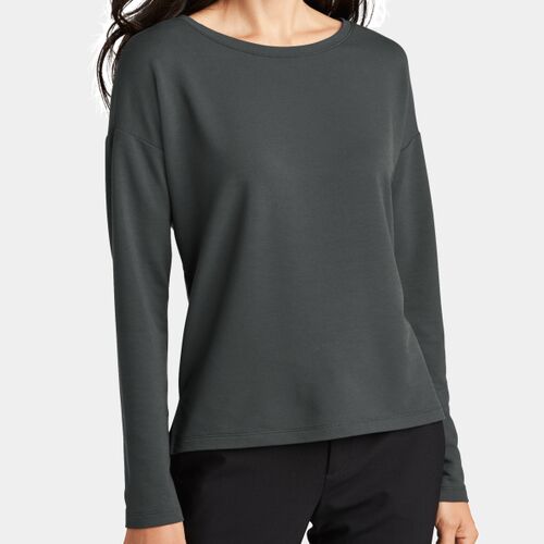 Women's Stretch Drop Shoulder Pullover Thumbnail