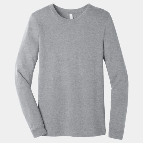 Unisex Heather CVC Long Sleeve Tee Thumbnail