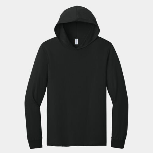 Classics Unisex Cotton Long Sleeve Hooded T Shirt Thumbnail