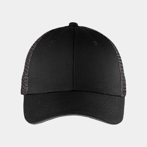 Double Mesh Snapback Sandwich Bill Cap Thumbnail