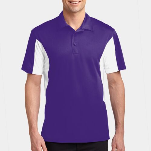 Side Blocked Micropique Sport Wick ® Polo Thumbnail