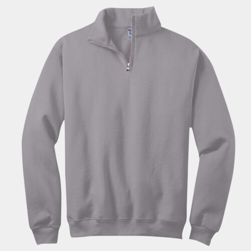 NuBlend ® 1/4 Zip Cadet Collar Sweatshirt Thumbnail