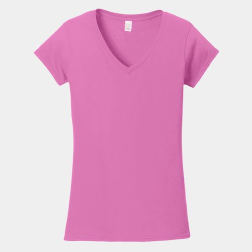 Softstyle ® Women's Fit V Neck T Shirt Thumbnail