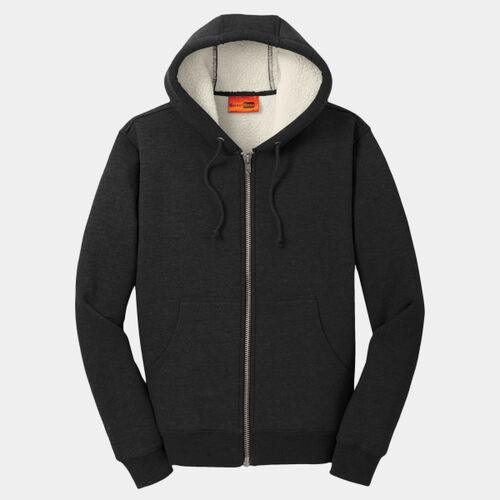 Heavyweight Sherpa Lined Hooded Fleece Jacket Thumbnail