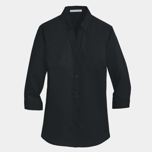 Women's 3/4 Sleeve SuperPro Twill Shirt Thumbnail