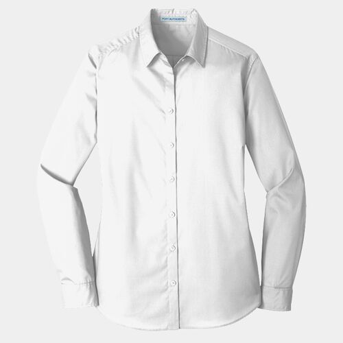 Women's Long Sleeve Carefree Poplin Shirt Thumbnail