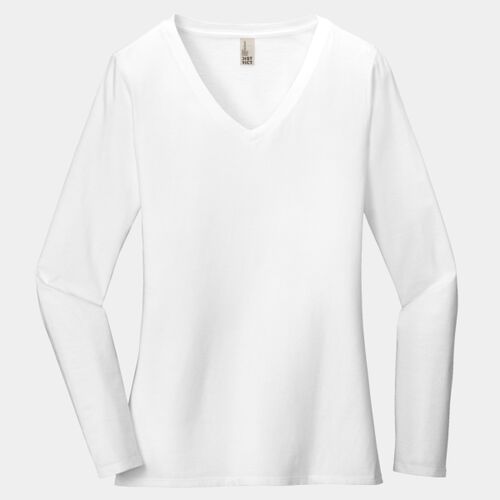 Women's Very Important Tee ® Long Sleeve V Neck Thumbnail