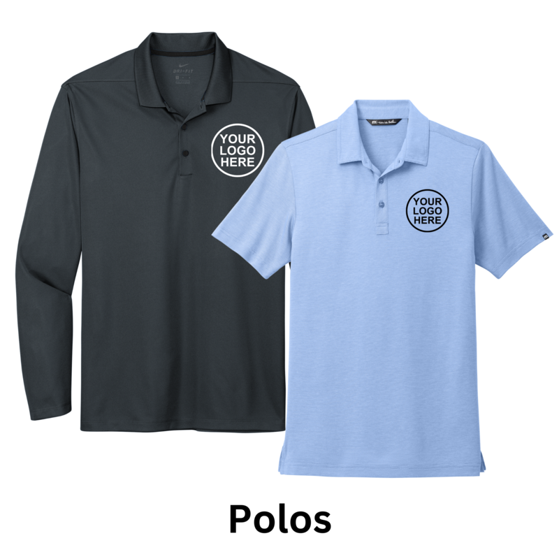 Custom embroidered polo shirts for business & teams