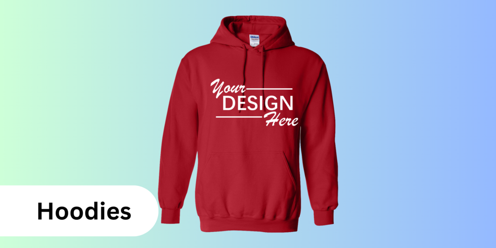 Custom Hoodies with Personalized Logo Printing