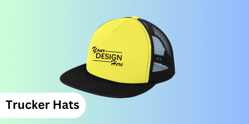 Custom Trucker Hats with Logo Embroidery
