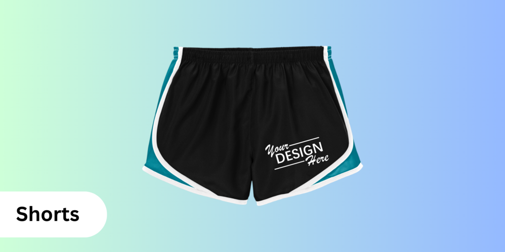 Custom Athletic Shorts with Personalized Design Printing