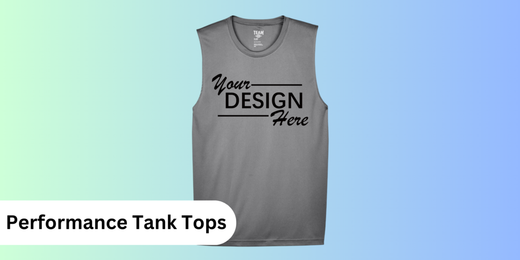 Custom Performance Tank Tops for Fitness, Sports, and Training