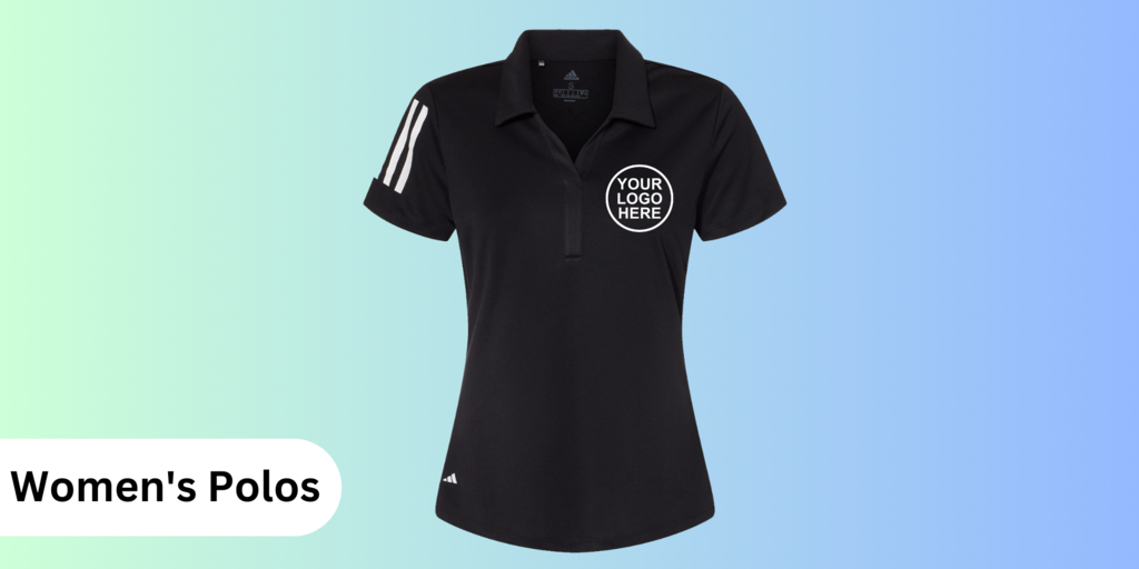 Custom women’s polo shirts embroidery Long Island