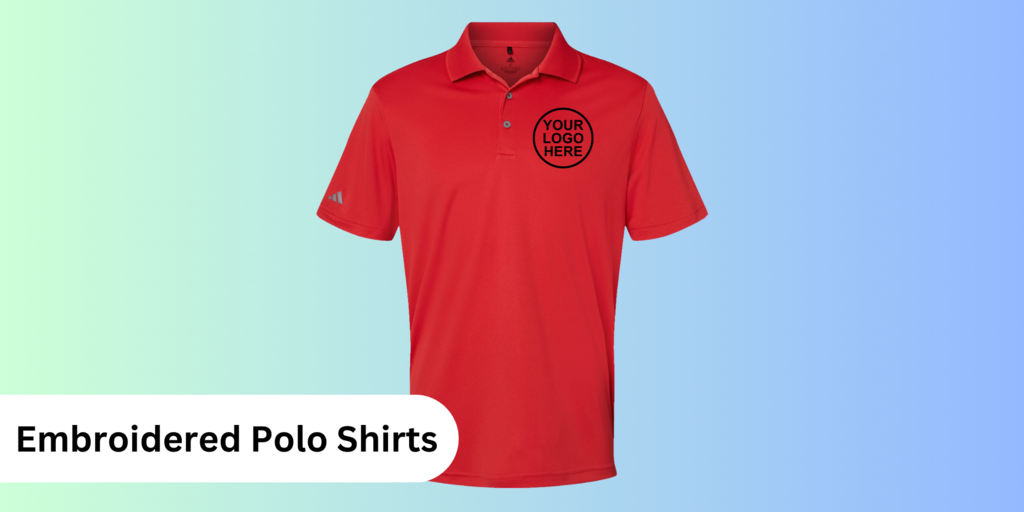 Custom embroidered polo shirts Long Island NY