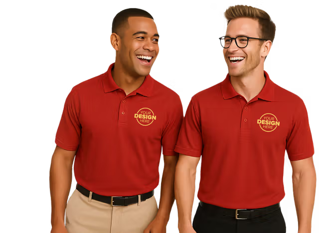 Custom Polo Shirts with Embroidery and Logo Printing for Businesses and Teams