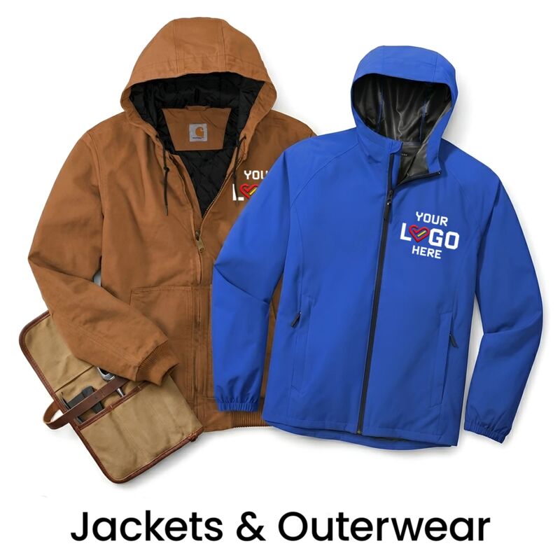 Custom embroidered jackets and outerwear