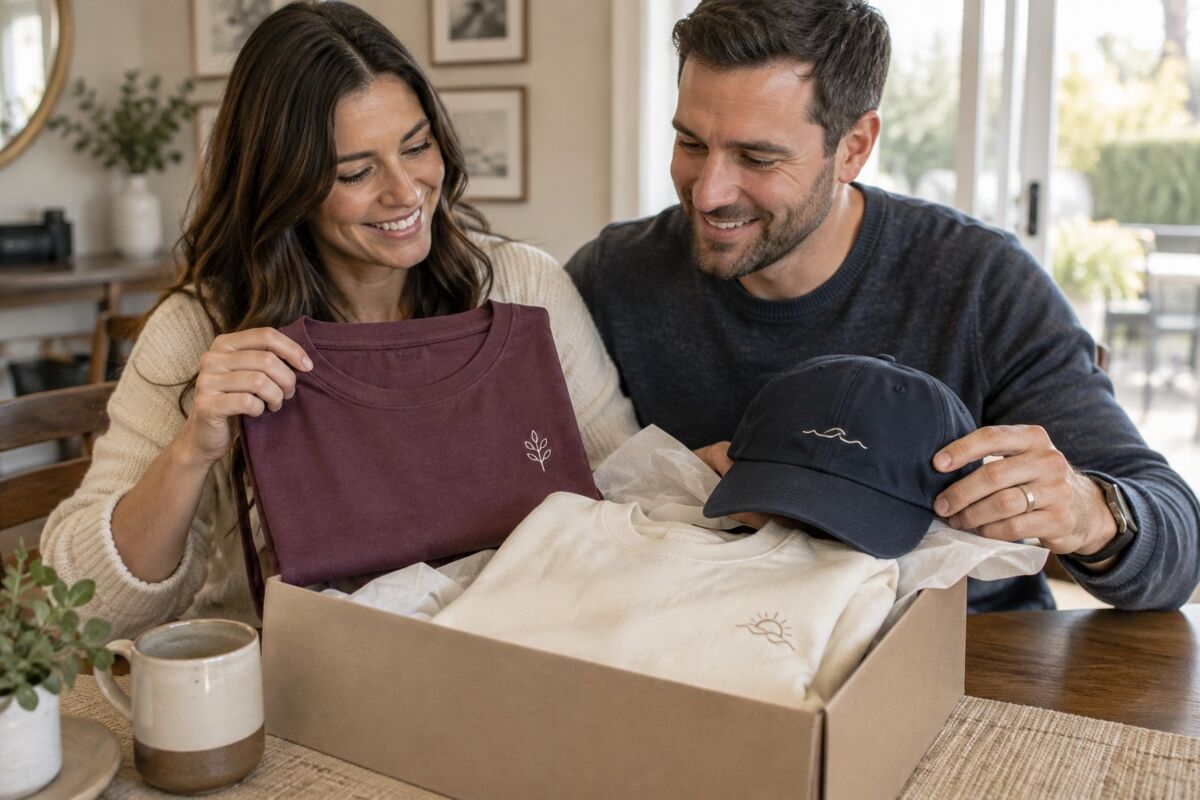 Professional personalized apparel gifts apparel in an industry-specific work setting