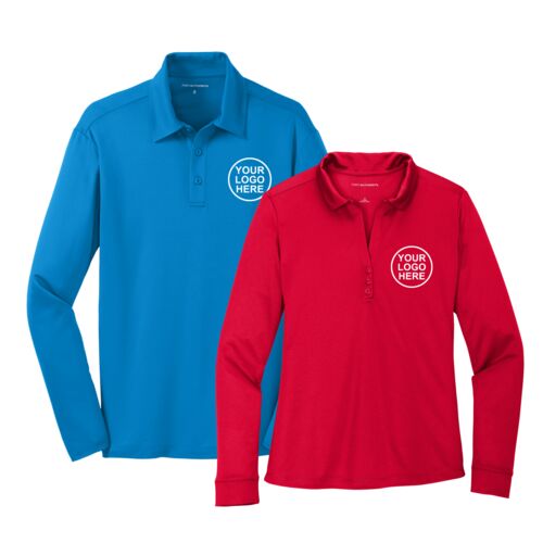 Long Sleeve Polo Shirts Thumbnail