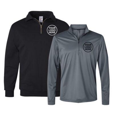 Quarter Zip Sweatshirts