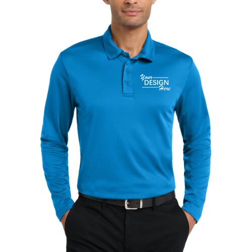Silk Touch Performance Long Sleeve Polo Thumbnail