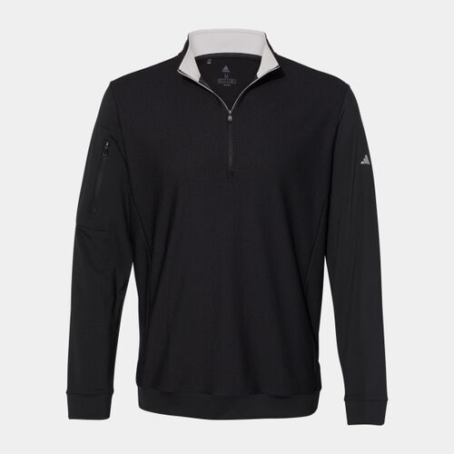 Performance Textured Quarter-Zip Pullover Thumbnail