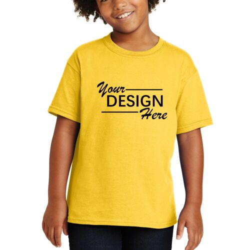 Youth Heavy Cotton 100% Cotton T Shirt Thumbnail