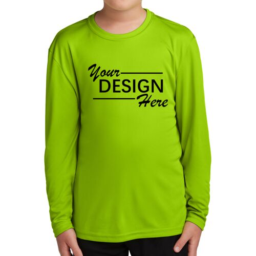 Youth Long Sleeve PosiCharge ® Competitor Tee Thumbnail