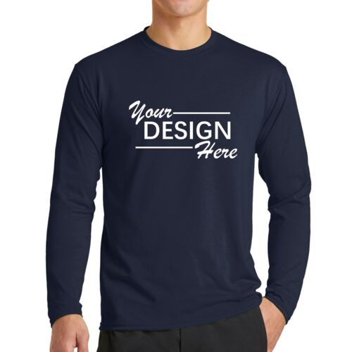 Long Sleeve Performance Blend Tee Thumbnail