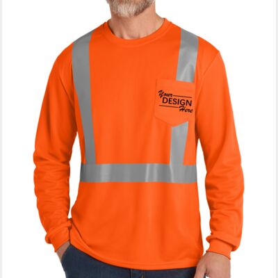 Ansi 107 Class 2 Mesh Long Sleeve Tee Thumbnail