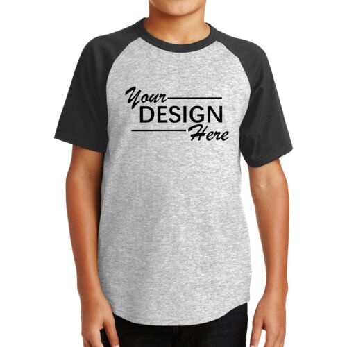 Youth Short Sleeve Colorblock Raglan Jersey Thumbnail