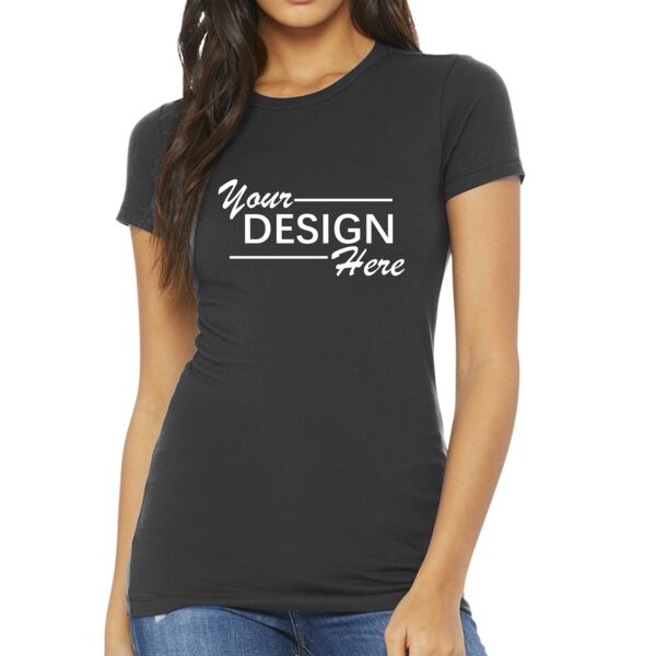 Women's Classic Crew Neck Casual Tee Thumbnail