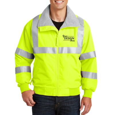 Enhanced Visibility Challenger Jacket with Reflective Taping Thumbnail