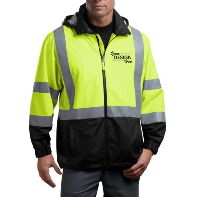 Ansi 107 Class 3 Safety Windbreaker Thumbnail