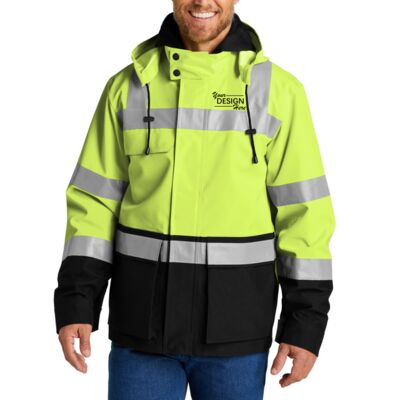 Ansi 107 Class 3 Waterproof Ripstop 3 In 1 Parka Thumbnail