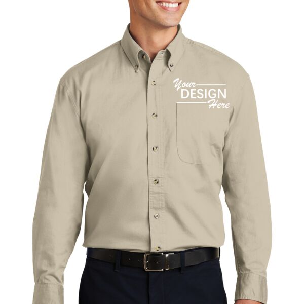 Long Sleeve Twill Shirt Thumbnail