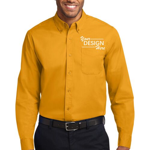 Extended Size Long Sleeve Easy Care Shirt Thumbnail