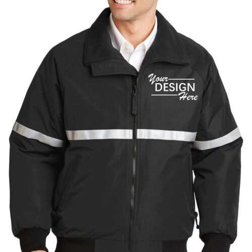 Challenger Jacket with Reflective Taping Thumbnail