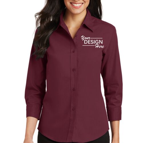Women's 3/4 Sleeve Easy Care Shirt Thumbnail