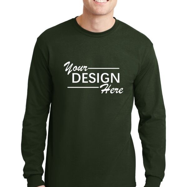 DryBlend ® 50 Cotton/50 Poly Long Sleeve T Shirt Thumbnail