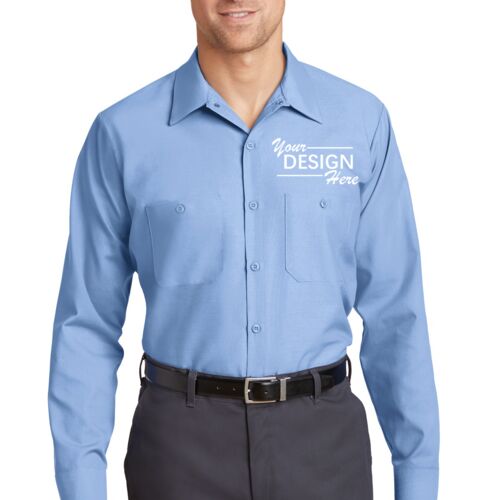 Long Sleeve Industrial Work Shirt Thumbnail